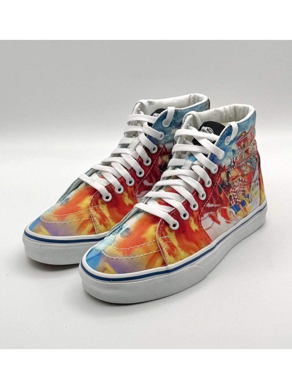 Vans One Piece x Sk8 High Punk Hazard Shoes Women’s 7/Men's 5.5 Pre Owned - VGC